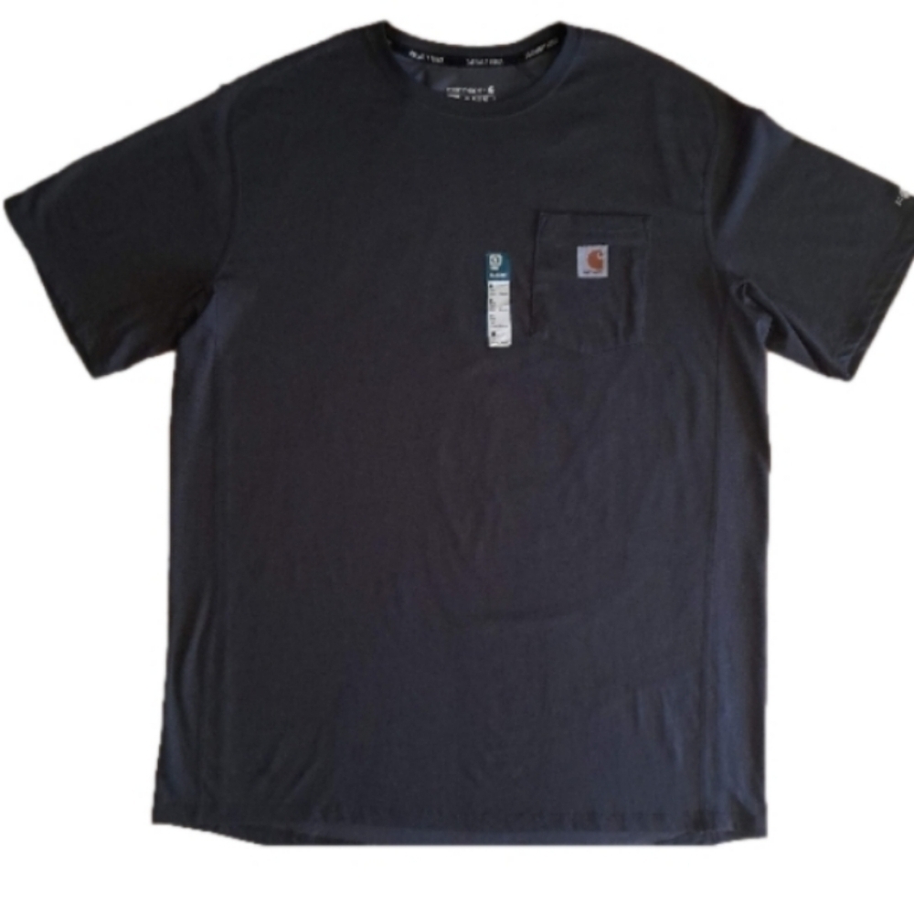 Carhartt Mens FORCE T Shirt Relaxed  MEN'S XL Tall Grey NWOT